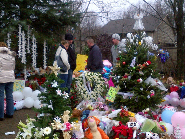 Images from the funeral of James Mattioli