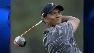 Tiger Woods watches his tee shot on the first hole during the first round of the Masters golf tournament in Augusta, Ga., Thursday, April 8, 2010. (AP Photo/Morry Gash)