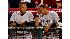 New York Yankees Alex Rodriguez, right, and...