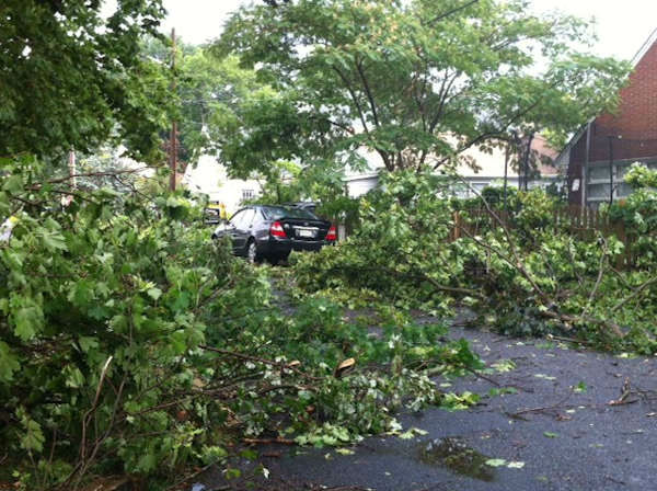 Ramapo Storm Damage