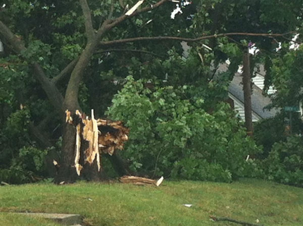 Ramapo Storm Damage