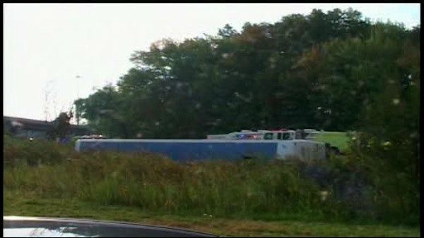 Bus accident in Wayne, New Jersey