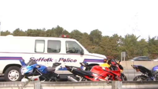 Suffolk Police release photos of LIE bikers