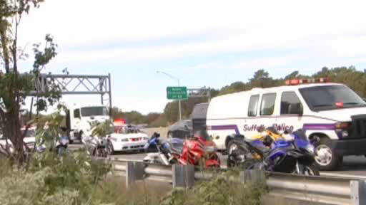 Suffolk Police release photos of LIE bikers