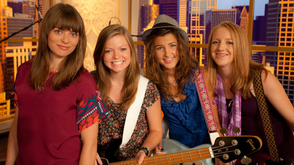 Chicago's teenage indie pop band Purple Apple performs  their original song 