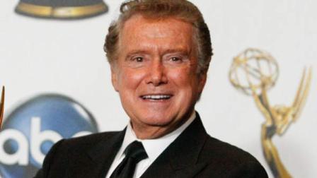 Regis Philbin poses backstage at the 35th Annual Daytime Emmy Awards in Los Angeles on Friday, June 20, 2008.