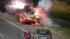 Car fire on I-69 near Goodall Road