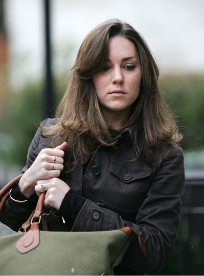 This is a 1981 photo of the engagement rings of...