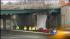 Truck slams into bridge along Bishop Ford ::