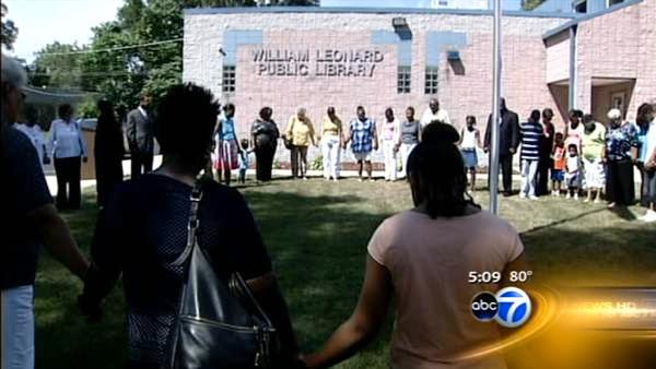 People who rely on a south suburban library are appealing to the public to help save it from closing.