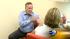 The mayor gets his flu shot.