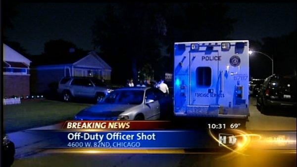 Police were still on the scene in the 4600-block of West 82nd Street on Wednesday night.