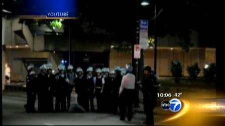 The officers are accused of forcing a suspect to kneel in front of them for a photograph. Video of the incident showed up on YouTube.