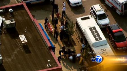 Nine people went to hospitals with minor injuries Friday morning after a CTA bus got into an accident at Roosevelt and Central Park.