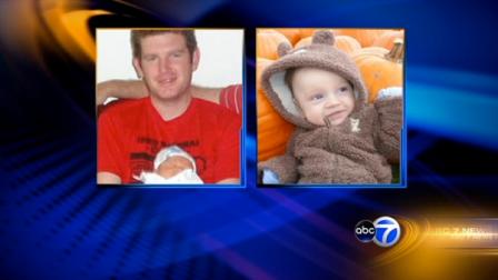 Police say Chris Miller, 29, picked up his four-month-old son, Jackson, from daycare and was supposed to take him to a doctors appointment. Neither made it to the appointment.