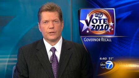Voters in Illinois will see a measure Tuesday on whether to allow voters to recall the governor.