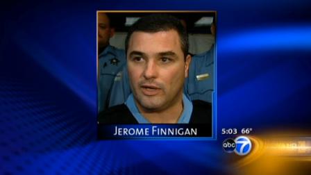 Jerome Finnigan admitted to hiring a hit man to kill a fellow officer who was planning to testify against him.