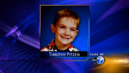 Timmothy Pitzen, 6, was last seen at the Kalahari Resort in Wisconsin Dells on May 12, 2011 with his mother. Aurora police say the mother was found dead earlier Saturday after apparently committing suicide inside a Rockford motel room.