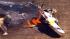 A WWII bomber plane crashed and caught fire in...