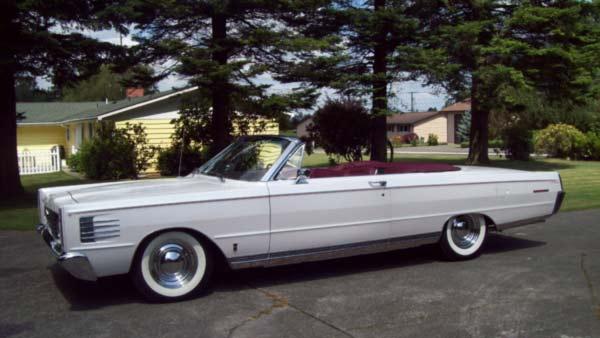 Duane Romberg and his 1965 Mercury Parklane Convertible