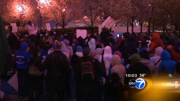 Trayvon Martin protests come to Chicago