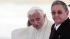 Pope Benedict XVI, left, and Cuban President...