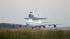 Space shuttle Discovery atop a 747 carrier jet...