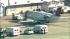 Fire and ambulance crews were on the runway at...