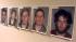 Image shows FBI photos of the five suspects...