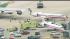 A 747 cargo jet clipped the tail of an...