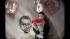 An Egyptian flowers vendor stands in front of...