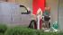 A driver lost control of a van in the Gold Coast...