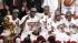 Miami Heat shooting guard Dwyane Wade holds the...