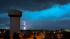 A squall line rolled through the Chicago area...