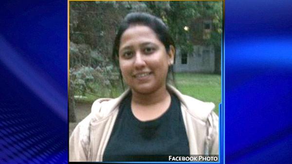 Aditi R. Avhad, 25, a native of India, was killed when a double-decker Megabus from Chicago crashed into a pillar in Litchfield, Illinois, northeast of St. Louis, Thursday, August 2, 2012.