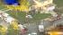 At least one car went into a building in the...