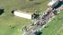 Chopper7hd over the scene of a school bus crash...