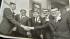 George Plimpton and the Karras men.