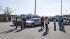 Police and swat team members respond to a call...