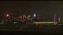 The twin-engine aircraft landed on Interstate 94...