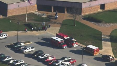 Students at Nathan Hale elementary, intermediate and primary schools in Crestwood returned to class Friday morning, Nov. 2, 2012, after they were forced to evacuate the buildings when the smell of natural gas was detected.