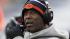 Chicago Bears head coach Lovie Smith watches the...