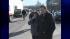 Images show the scene of a shooting at Sandy...
