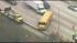 A school bus was rear-ended on Interstate 94 at...
