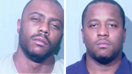 Yehary Harris (left) and Rodney Harris