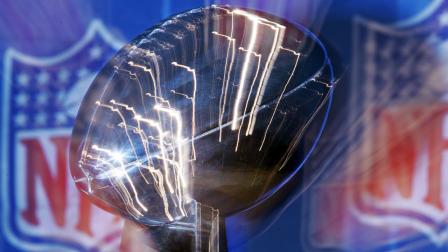 The Lombardi Trophy is seen in this file photo.