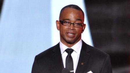 Stuart Scott speaks onstage at the ESPY Awards in Los Angeles.