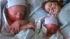 Left: Baby Aidan; Right: Baby Aidan and mom