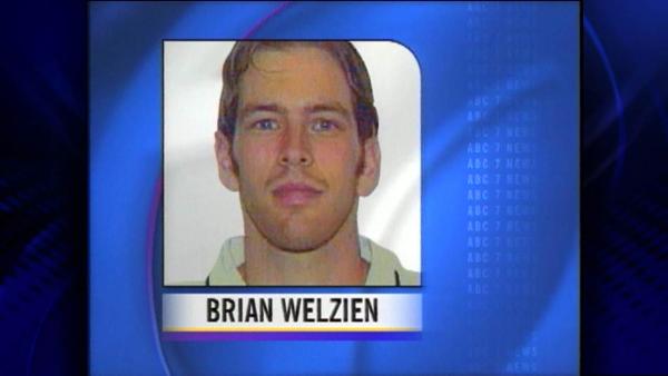 Brian Welzien- last seen 1/1/00, found washed up at Lake Street Beach in Gary, Indiana. 21 year old Northern IL University finance major. Went back to hotel with friends after partying and never came up to the room.