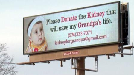 An Indiana man will have kidney replacement surgery next Friday after successfully finding a donor with a billboard along a South Bend highway.